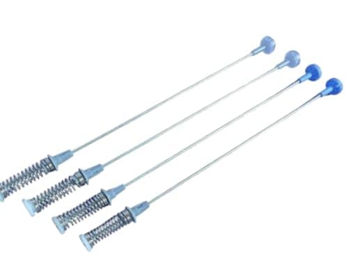 BUY SPARES Top Load Washing Machine Suspension Rods Heavy-Duty Shocker Set of 4 for 6kg and 8kg Models, 21.5 Inch Compatible with L.G.E, Durable Replacement Spare Parts BS1251
