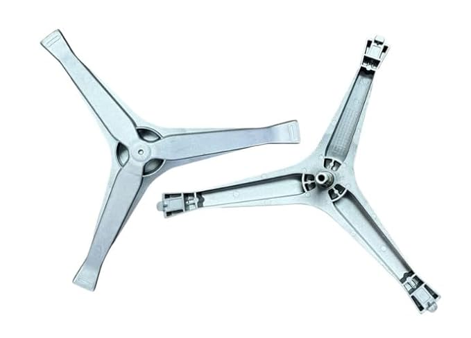 BUY SPARES Washing Machine Drum Spider Arm Compatible with Samsung, Model DC97-15971A, 23 cm, Bearing Size 6205/6204, 5.5 kg and 6.5 kg BS1151