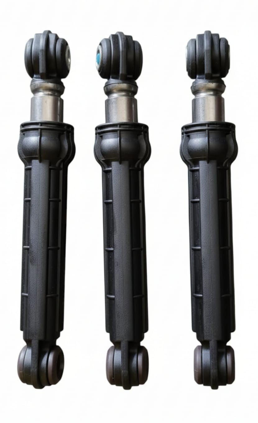 BUY SPARES Front Load Washing Machine Shock Absorbers Compatible For SIEMENS/Bosch, Heavy-Duty Suspension Dampers, Suitable for All Models & Capacities (Pack of 3) BS1111