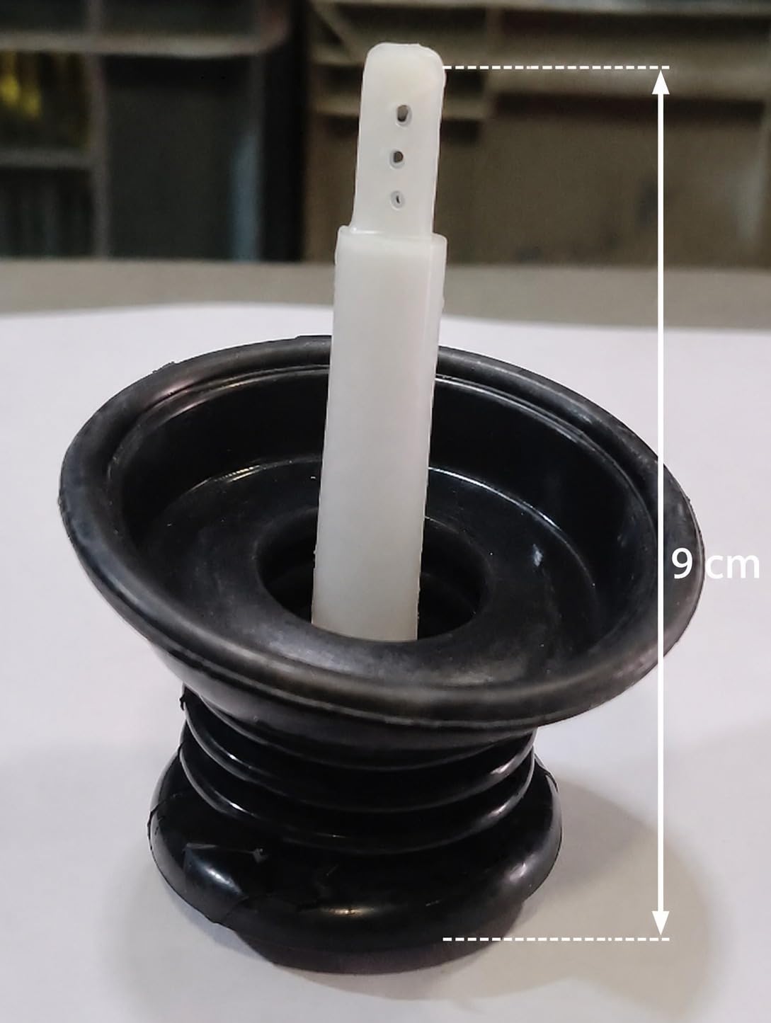BUY SPARES Washing Machine Drain Bellow, Black, compatible with Whirlpool Semi Automatic Washing Machine, with Metal Spring BS1426
