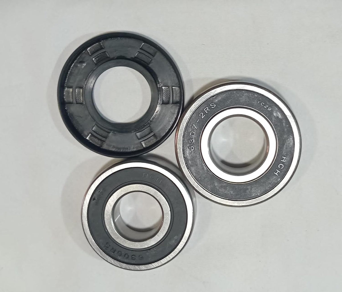 BUY SPARES Oil Seal Kit with Bearings compatible with IFB Washing Machine 9kg, Seal 40-80-10, Bearings 6306 and 6307 (9KG) BS1153