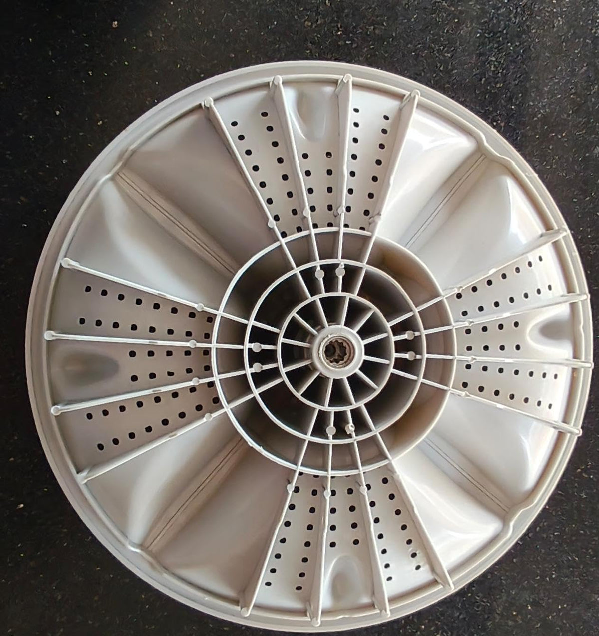 Buy spares Washing Machine Pulsator Compatible with Haier 7 Kg Fully Automatic Washing Machine, Round Shaft, 36 cm BS1266