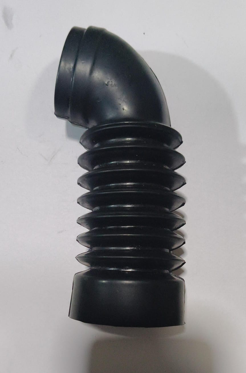 ashing Machine Rubber Hose Pipe | Flexible Corrugated Drain Hose Replacement | Durable Black Rubber Hose for Compatible For IFB Washing Machines