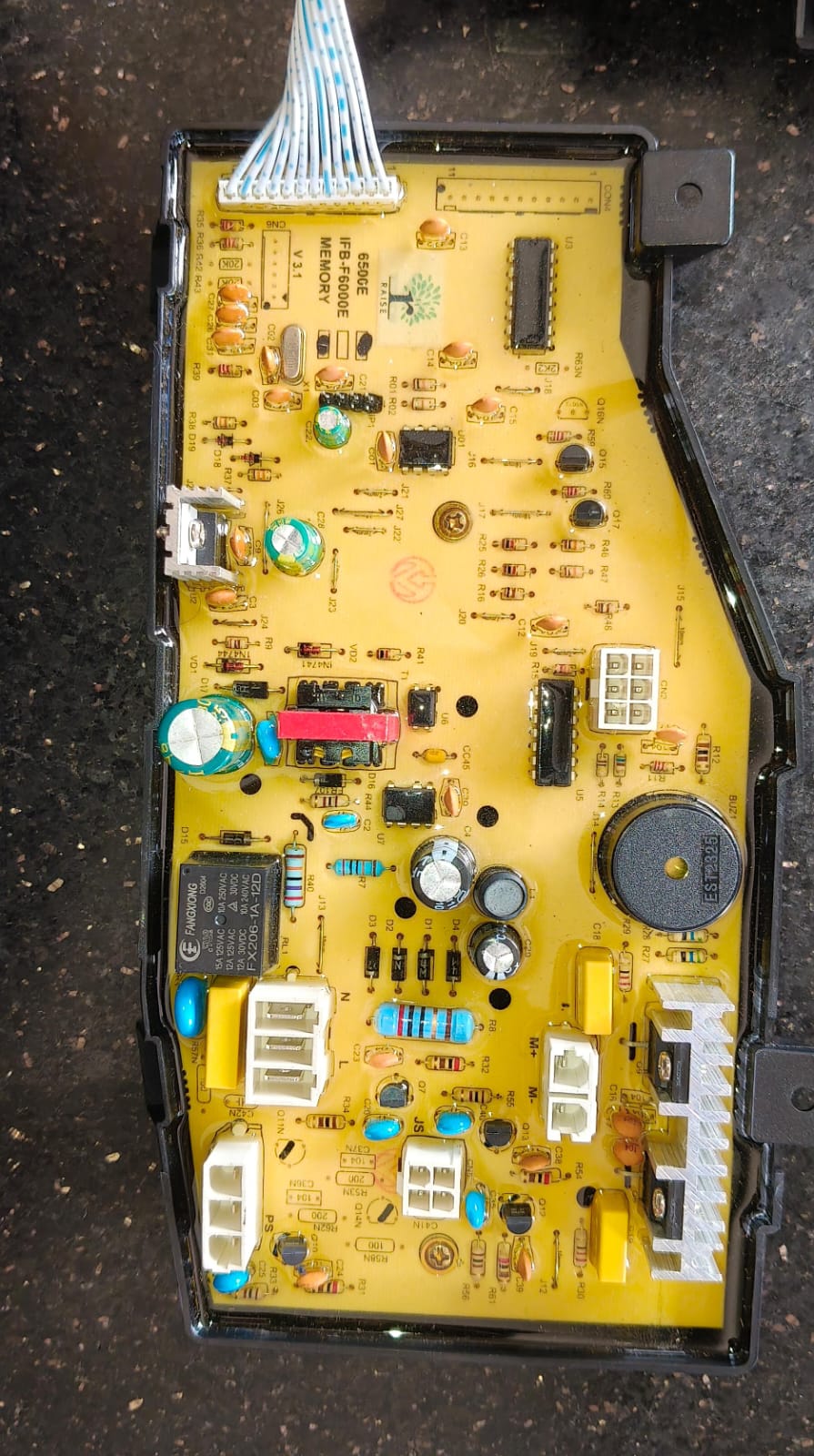 Top Load Washing Machine 7 Button PCB Compatible with IFB 6500E