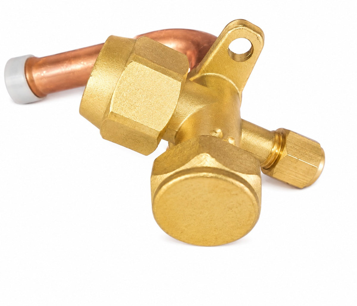 Split Ac Service Valve Outdoor Unit 5/8 Heavy Duty Leak Proof Pure Copper Valve, L TYPE