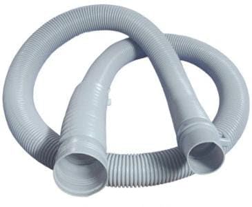BUY SPARES Flexible Outlet Drain Pipe, Grey, compatible with Haier Washing Machine BS1396