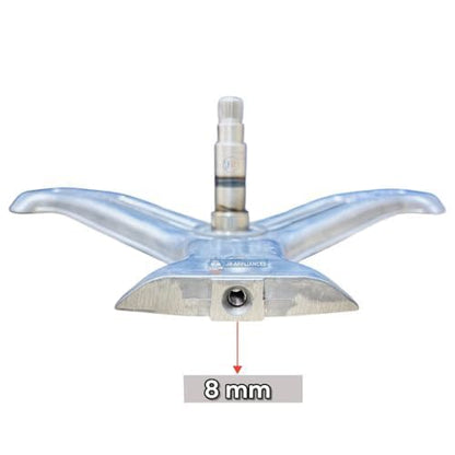 BUY SPARES Triangular Drum Spider Bearing for L.G.E Front Load Washing Machines, Heavy-Duty 6305/6306 Thick Bearing Replacement, 8kg & 9kg BS1341