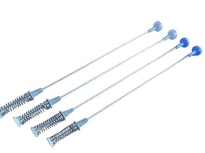 BUY SPARES Top Load Washing Machine Suspension Rods Heavy-Duty Shocker Set of 4 for 6kg and 8kg Models, 21.5 Inch Compatible with L.G.E, Durable Replacement Spare Parts BS1251