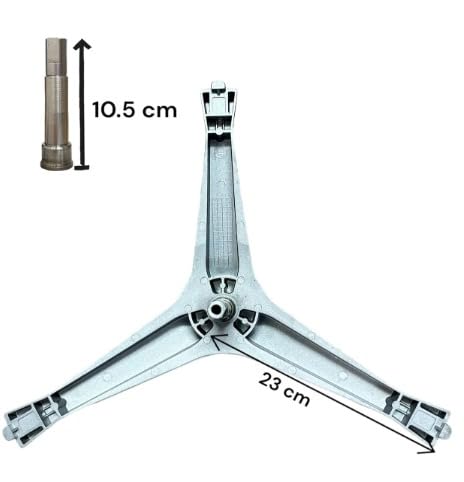 BUY SPARES Washing Machine Drum Spider Arm Compatible with Samsung, Model DC97-15971A, 23 cm, Bearing Size 6205/6204, 5.5 kg and 6.5 kg BS1151