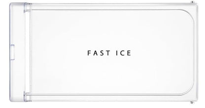BUY SPARES Fast Ice Freezer Door, Clear, 36 x 18.8 cm, compatible with Whirlpool Ice Magic Direct Cool Refrigerators BS1205