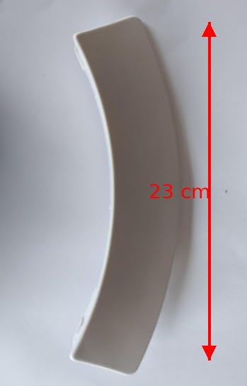 BUY SPARES Washing Machine Door Handle Compatible with I.F.B.E Ultra Front Load Washing Machine, White, 23 cm BS1276