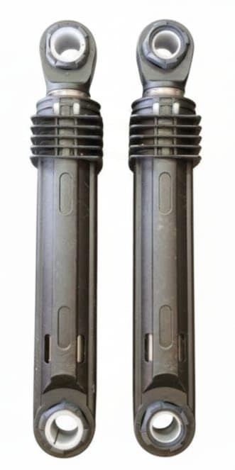 Buy spares Heavy-Duty Shock Absorber Set of 2 Suitable for L.G.E Front Load Washing Machine, Damper Replacement, Reduces Vibration BS1451