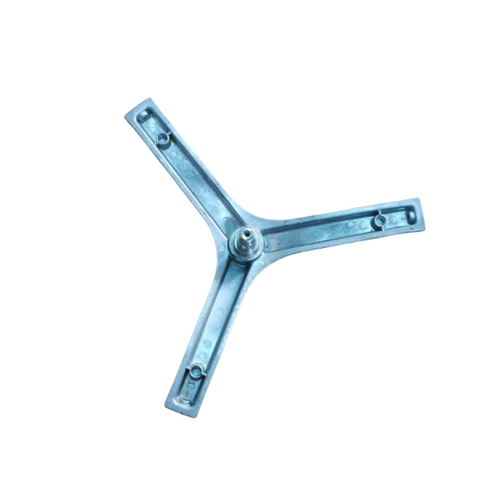 BUY SPARES Drum Spider 6kg Triangle Drum Shaft with 6205/6204 Bearings, Heavy-Duty Front Load Washing Machine Spare Part, Compatible with H.a.i.e.r Grey Models BS1306