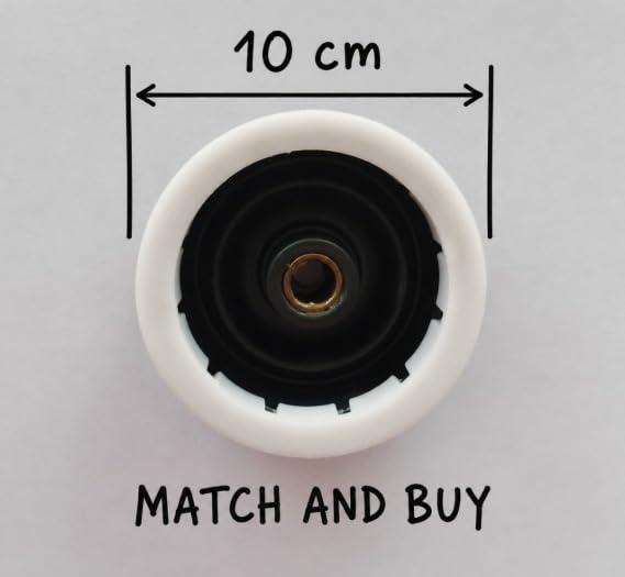 BUY SPARES Washing Machine Spin Buffer Compatible with Whirlpool Semi Automatic Washing Machine, 10.5 cm Diameter, Large Size BS1088