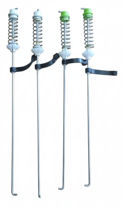 BUY SPARES Top Load Washing Machine Suspension Rods Compatible with W.h.i.r.l.p.o.o.l L1 Models, 21 Inch, 7.5-8.5kg, Blue Rubber Support with Light Green and White Bush BS1299
