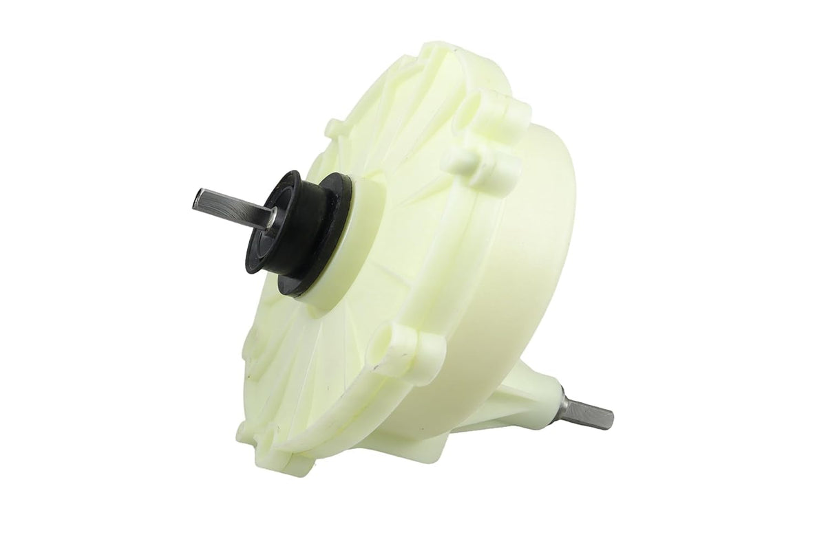 BUY SPARES Semi Automatic Washing Machine Gear Box XD003, Square Shaft, Aluminium Alloy, Silver, Twin Tub Washer Replacement Gear Assembly BS1132