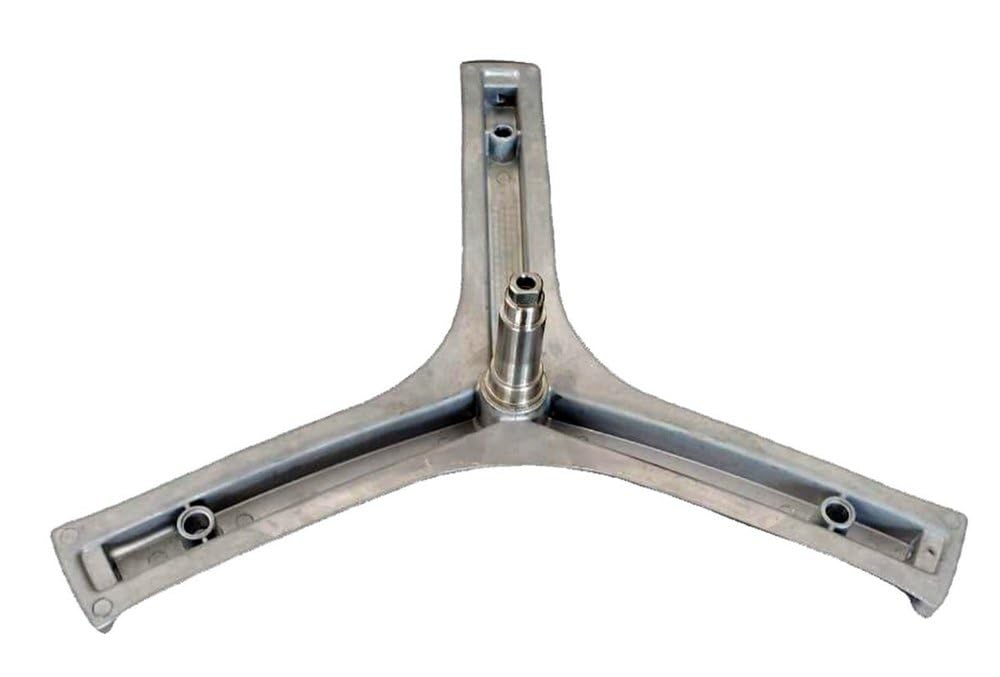 BUY SPARES I. F. B.. Front Load Washing Machine Drum Spider, Triangle Hub, Grey or Black, Aluminium Alloy, Compatible with 6205 and 6204 Bearings, 6.kg Models. Match And Buy. BS1420