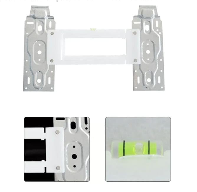 BUY SPARES Universal AC Indoor Unit Mounting Plate with Level Indicator, Adjustable Width BS1014