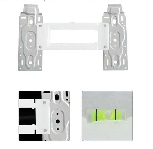 BUY SPARES Universal AC Indoor Unit Mounting Plate with Level Indicator, Adjustable Width BS1014