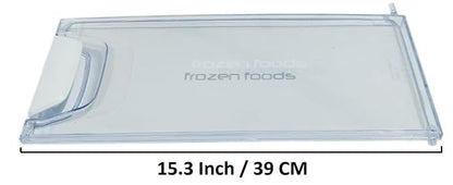 BUY SPARES Freezer Door Panel compatible with Godrej Edge Pro 190 to 210 Litre Refrigerator, Transparent, 39 CM BS1394