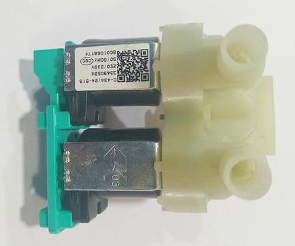 Buy Spares Water Inlet Feed Valve Without Flow Sensor, Compatible with B.o.s.c.h,S.i.e.m.e.n.s Washing Machines BS1297