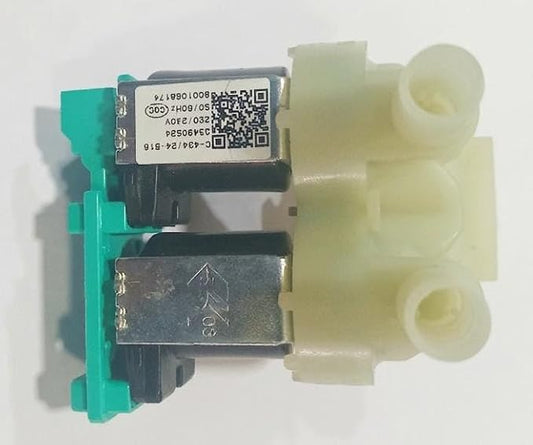 Buy Spares Water Inlet Feed Valve Without Flow Sensor, Compatible with B.o.s.c.h,S.i.e.m.e.n.s Washing Machines BS1297