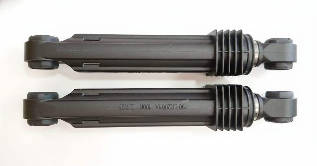 BUY SPARES Heavy-Duty Shock Absorber Set of 2 Suitable for L.G.E Front Load Washing Machine, Damper Replacement, Reduces Vibration BS1347