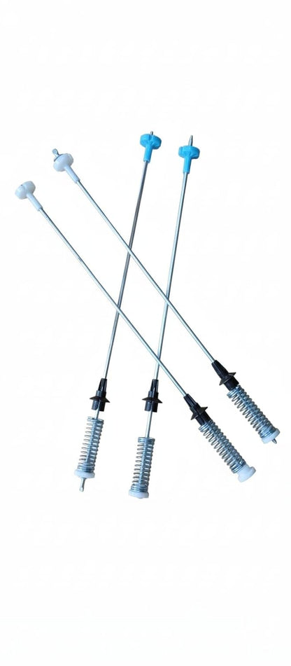 BUY SPARES Top Load Washing Machine Suspension Rods Heavy-Duty Shocker Set of 4 for 6kg and 8kg Models, 21.5 Inch Compatible with L.G.E, Durable Replacement Spare Parts BS1251