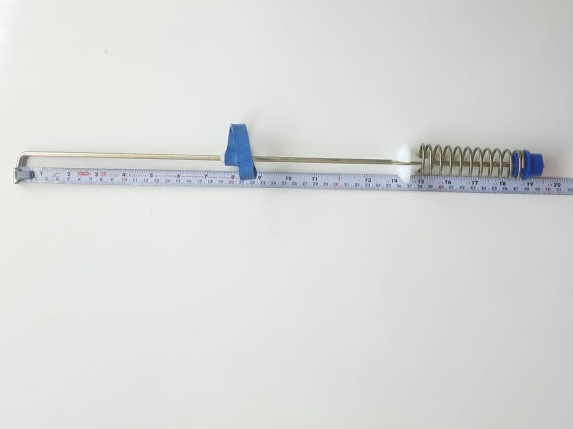 BUY SPARES Top Load Fully-Automatic Washing Machine Suspension Rods, Set of 4, 20-Inch L2 Rods, Compatible with w.h.ir.l.p.o.o.l Blue/Green Rubber Bushes, for 6kg and 7kg Models BS1192