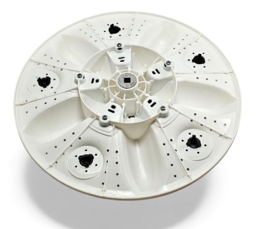 BUY SPARES Washing Machine Pulsator compatible with Videocon, Square Shaft, White BS1304