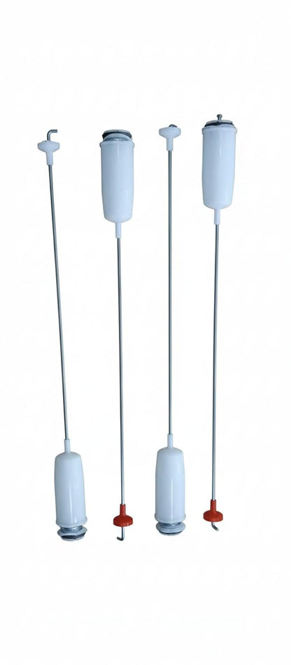 BUY SPARES Top Load Washing Machine Suspension Rods Compatible with S.a.m.s.u.n.g Non-Inverter Models, 22 Inch, Durable Replacement Shocker Rods for Smooth Wash Performance BS1416