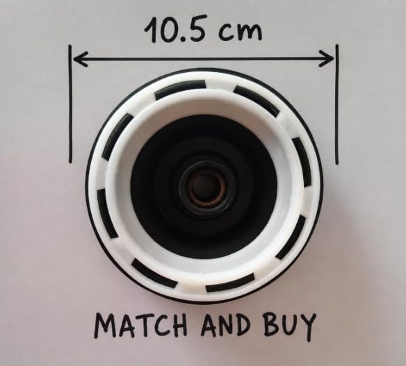 BUY SPARES Washing Machine Spin Buffer Compatible with Whirlpool Semi Automatic Washing Machine, 10.5 cm Diameter, Large Size BS1088