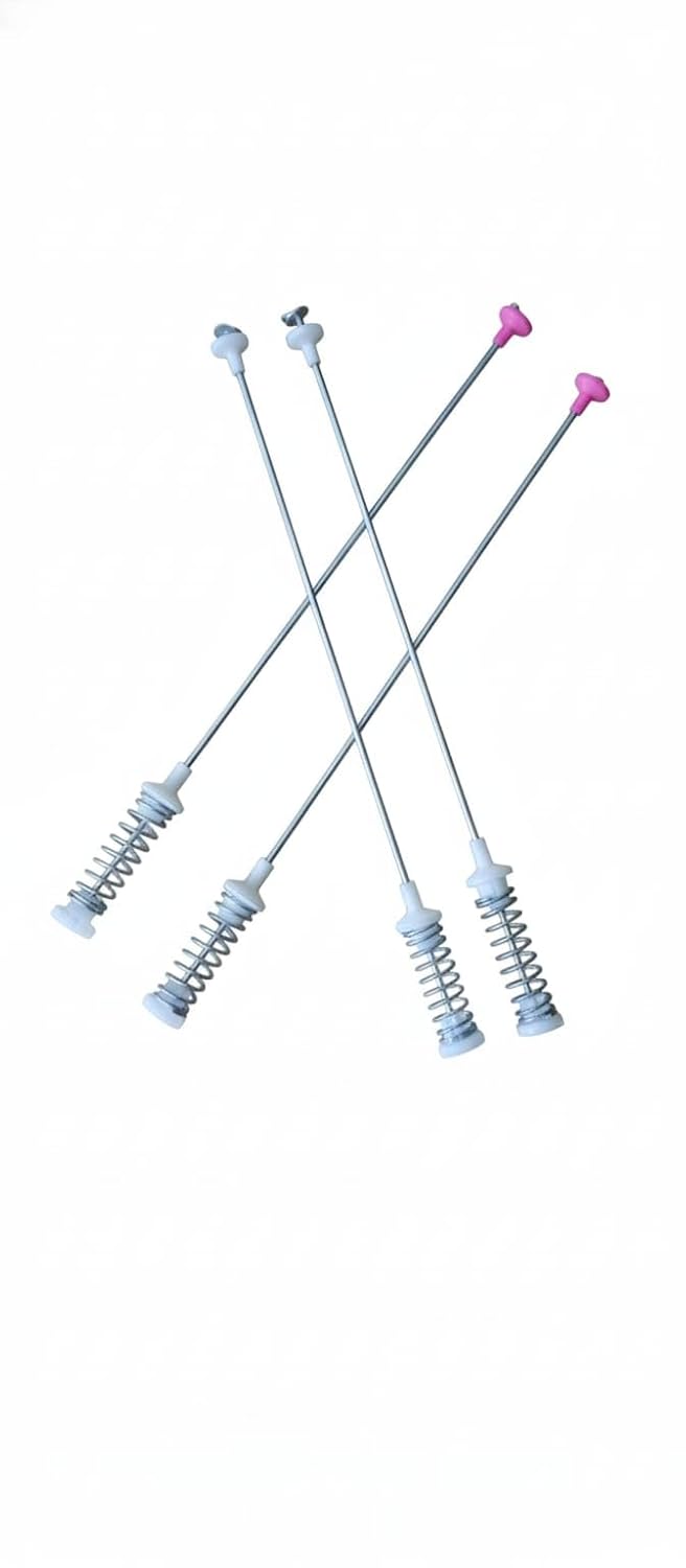 BUY SPARES Suspension Rods Compatible for S.a.m.s.u.n.g Top Load Inverter Washing Machine, 19.6 Inch Heavy-Duty Shocker Set, Smooth and Stable Performance BS1253