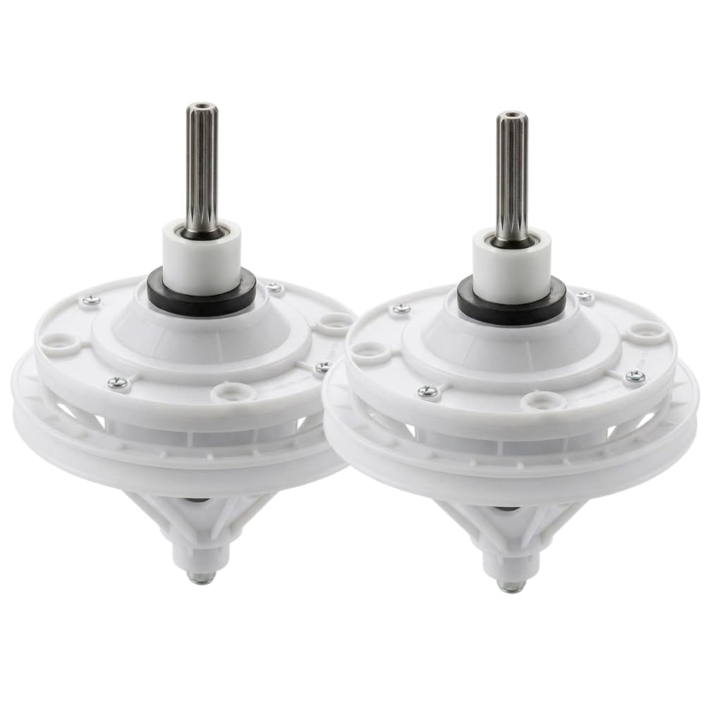 BUY SPARES Washing Machine Gear Box Replacement Part, Heavy Duty Transmission Assembly, Model XD018, compatible with Semi Automatic Washers (2) BS1094
