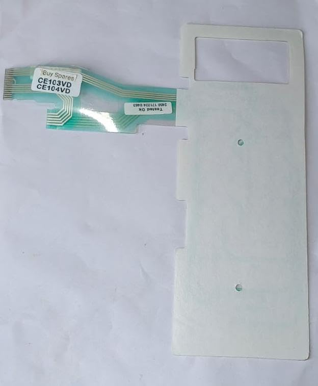 BUY SPARES Membrane Touch Keypad Compatible with Samsung CE103VD, CE104VD Microwave Oven BS1352