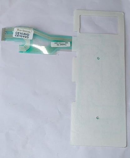 BUY SPARES Membrane Touch Keypad Compatible with Samsung CE103VD, CE104VD Microwave Oven BS1352