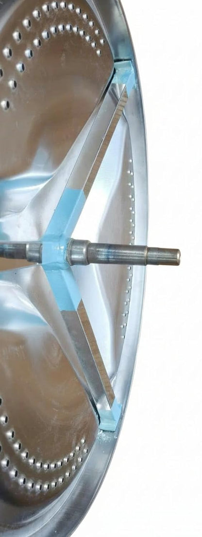 BUY SPARES Stainless Steel Washing Machine Drum Spider with Triangle Drum Shaft, 5.5kg-6kg Capacity, 6204/6203 Bearing, Compatible with Samsung, 2 Years Warranty (Drum NOT Included) BS1318