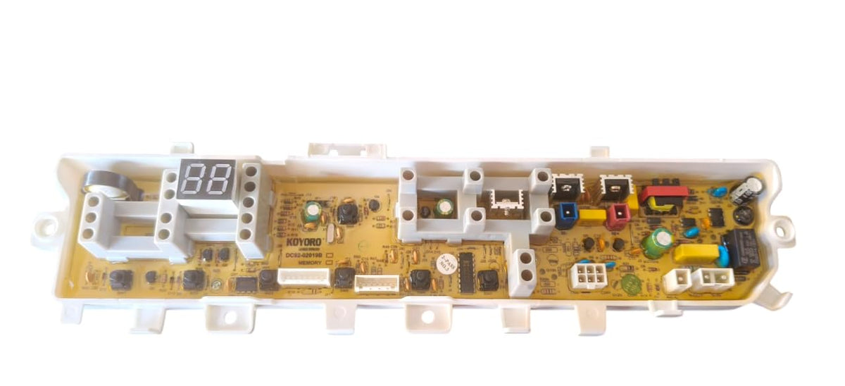 Washing Machine PCB Motherboard 7-Button Control Board | Replacement Main PCB | Includes Free Pressure Sensor | Compatible with S.a.m.s.u.n.g Top Load 7 Button Models BS1440