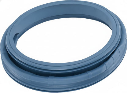 BUY SPARES Front Load Blue Washing Machine Door Boot Gasket Rubber Sleeve, Compatible with Samsung 5.5kg/6kg Models, Leak-Free Performance (Pack of 1 (Blue)) BS1355
