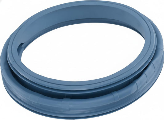 BUY SPARES Front Load Blue Washing Machine Door Boot Gasket Rubber Sleeve, Compatible with Samsung 5.5kg/6kg Models, Leak-Free Performance (Pack of 1 (Blue)) BS1355