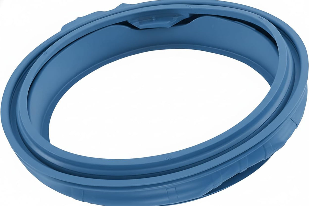 BUY SPARES Front Load Blue Washing Machine Door Boot Gasket Rubber Sleeve, Compatible with Samsung 5.5kg/6kg Models, Leak-Free Performance (Pack of 1 (Blue)) BS1355