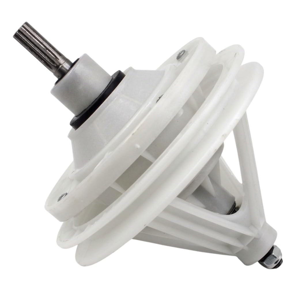BUY SPARES TCL Gear Box XD017, Compatible with TCL Semi Automatic and Top Load Washers, Heavy Duty Replacement Part, White, Smooth Performance Gear Assembly (1, Pack of 1) BS1204