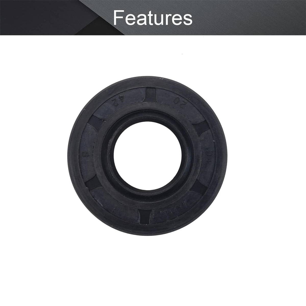 BUY SPARES Genuine Oil Seal for Samsung Diamond Drum 5.5 Kg Front Load Washing Machines, Leak-Proof Replacement (Pack of 2) BS1315