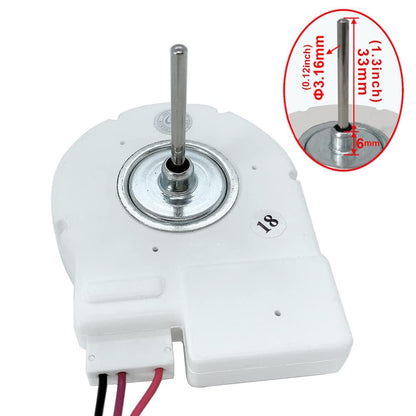 BUY SPARES Refrigerator Evaporator Fan Motor DA31-00020E, DC 12V, 4-Pin Jack, 3-Wire Design, Genuine Replacement Part for S.A.M.S.U.N.G Refrigerator BS1131