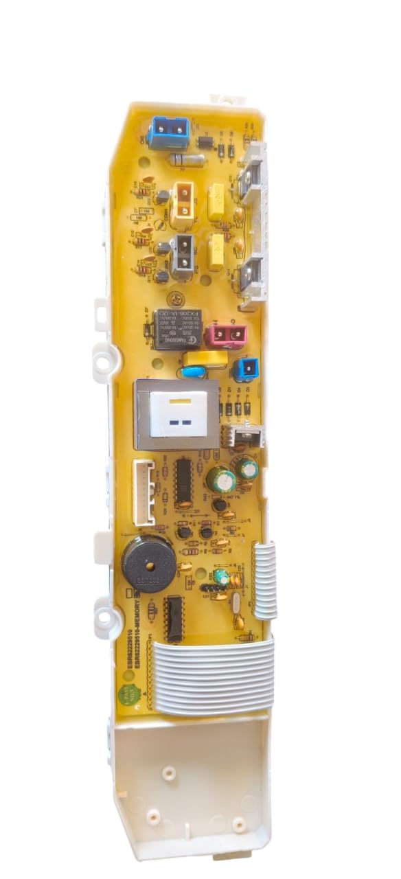 BUY SPARES L.G.E Top Load Washing Machine PCB Board EBR62229510, 8 Button Replacement Motherboard for Smooth, Reliable Performance BS1342
