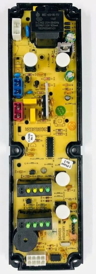 BUY SPARES PCB 4 Button with Memory,Compatible with g.o.d.a.r.e.j. Part Code 32101502SD02801 (B04M03), Washing Machine Replacement Control Board BS1317