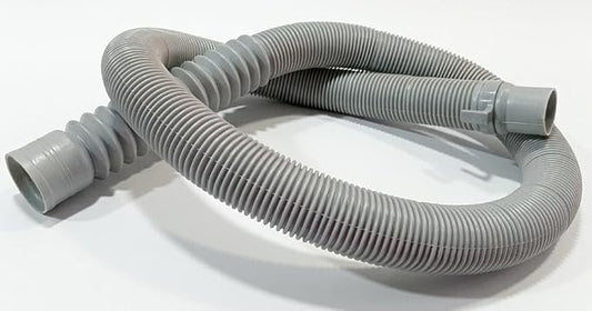 BUY SPARES Flexible Outlet Drain Pipe, Grey, compatible with Haier Washing Machine BS1396