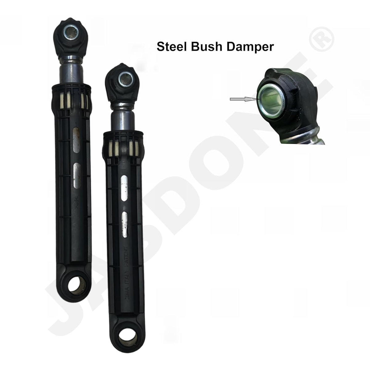 Buy Spares Front Load Washing Machine Shock Absorbers compatible for SIEMENS/Bosch, Heavy-Duty Suspension Dampers, Suitable for All Models & Capacities (Pack of 2) BS1449