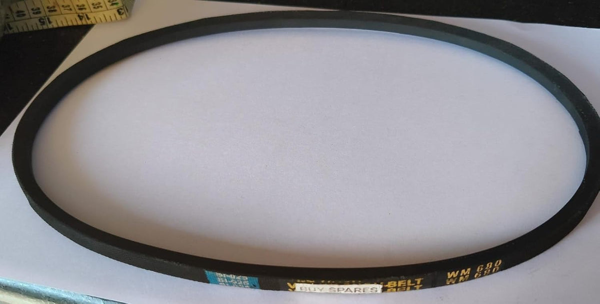 Buy Spares Washing Machine Belt WM 680, compatible with O.N.I.D.A Washing Machines, Replacement Drive Belt BS1199
