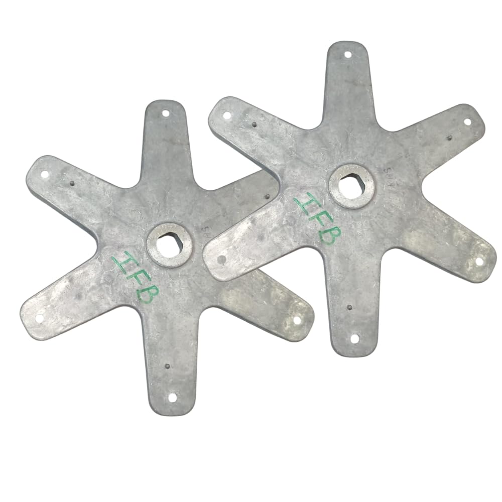 BUY SPARES I.F.B.E Top Load Washing Machine Hub with 6 Legs, 30cm Replacement Part for Smooth Rotation, Easy Installation (Pack of 1) BS1047